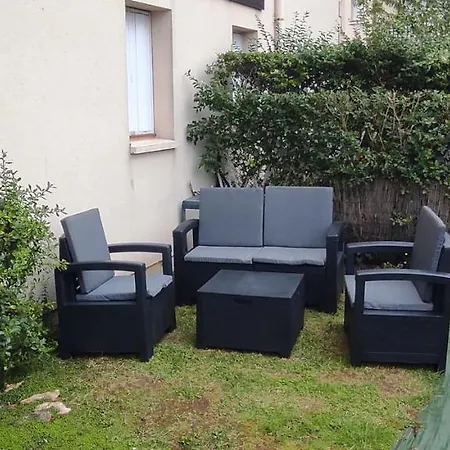 Le Vip Cabourg,200m De La Et De La Promenade Marcel Proust,600m Du Centre, Agreable F2 En Rez De Jardin Apartman Cabourg