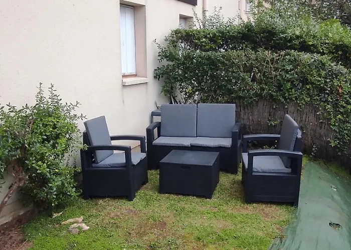 Le Vip Cabourg: Seaside Garden Retreat Near Proust Promenade Apartment Cabourg